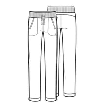 Load image into Gallery viewer, INFINITY Mid Rise Tapered Leg Drawstring Pants