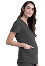 Load image into Gallery viewer, CHEROKEE Revolution MATERNITY Mock Wrap Top