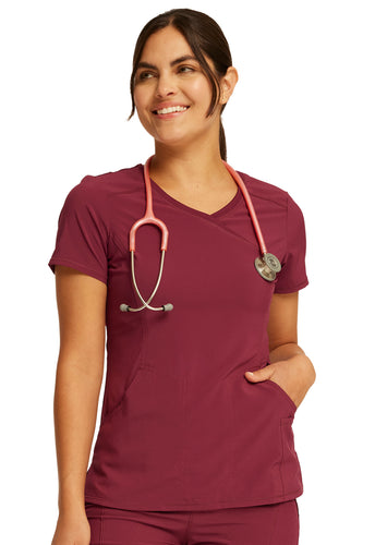 INFINITY Mock Wrap Top