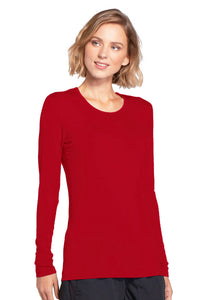 CHEROKEE Long Sleeve Underscrub Knit Tee