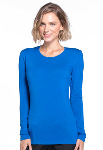 CHEROKEE Long Sleeve Underscrub Knit Tee