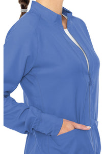 MedCouture Zip Front Warm-Up Jacket