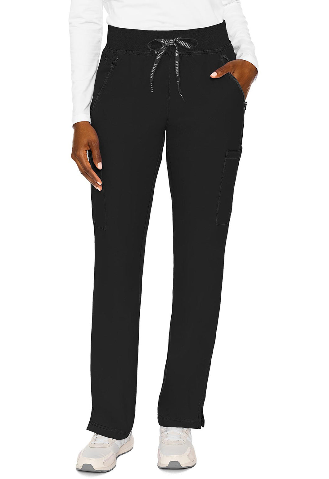 MedCouture Zipper Pull-On Pant