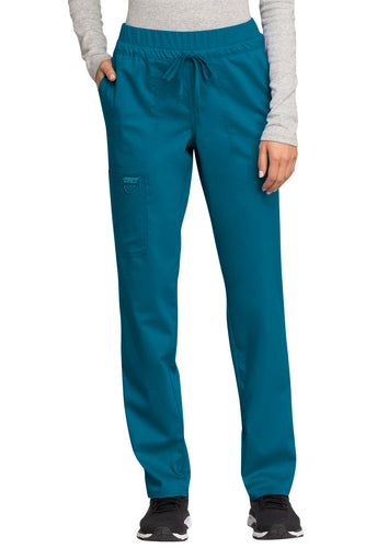 CHEROKEE Revolution Mid Rise Tapered Leg Pant