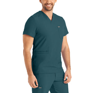 Landau FORWARD Men's V-Neck Scrub Top