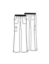 Load image into Gallery viewer, CHEROKEE Core Stretch Low Rise Drawstring Cargo Pant