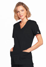 Load image into Gallery viewer, CHEROKEE Core Stretch Mock Wrap Top