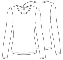 Load image into Gallery viewer, CHEROKEE Long Sleeve Underscrub Knit Tee