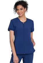 Load image into Gallery viewer, INFINITY Zip Front V-Neck Top