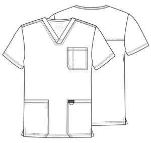 CHEROKEE Revolution Men's V-Neck Top