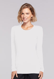 CHEROKEE Long Sleeve Underscrub Knit Tee