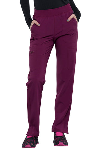 INFINITY Mid Rise Tapered Leg Pull-on Pant