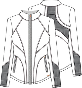 FORM Zip Front Jacket