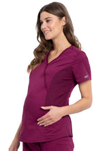 Load image into Gallery viewer, CHEROKEE Revolution MATERNITY Mock Wrap Top