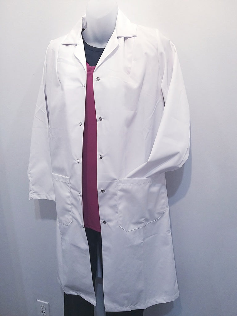 PREMIUM Women s Lab Coat W Snap Closure Unimor Healthwear